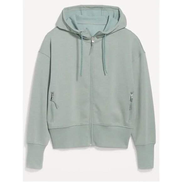 Old Navy Tops - 0028 Old Navy Mint Green Zip-Up Hoodie
